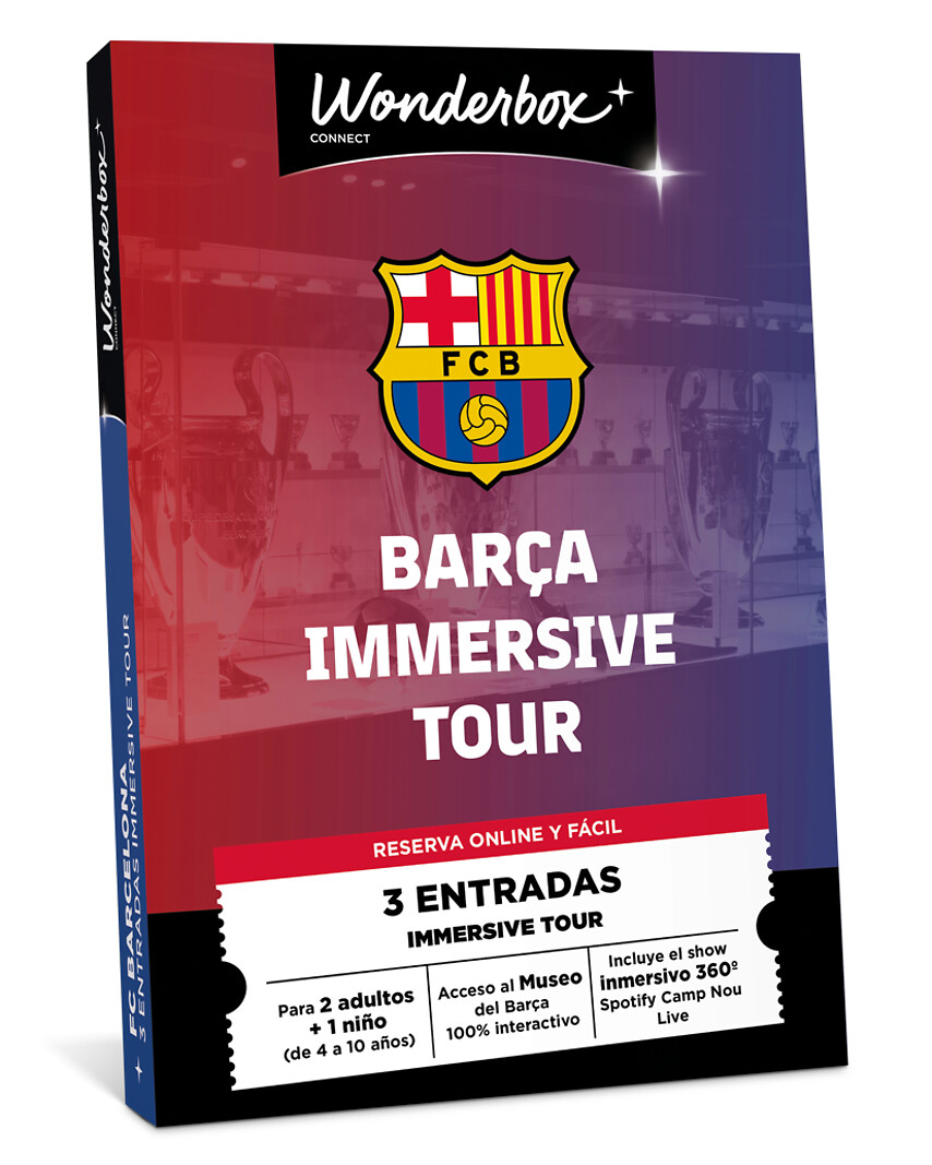 FC Barcelona Museo - 2 adultos + 1 niño