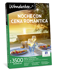 Noche con cena romántica