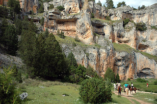 Ruta a caballo en Covarrubias (Burgos)