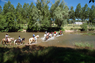 Ruta a caballo en Covarrubias (Burgos)