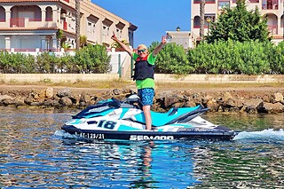 Una excursión en dos jet ski para 4 en Adventure Jetski en San Pedro del Pinatar (Murcia)