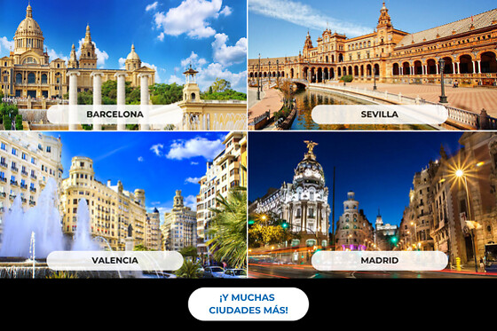 Escapada a la ciudad: España