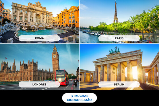 Estancia en la ciudad: Europa