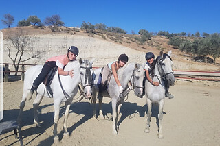 Un paseo tranquilo a caballo para 2 en la Finca Malpasillo en Las Gabias (Granada)