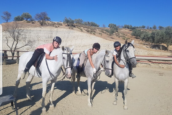 Un paseo tranquilo a caballo para 2 en la Finca Malpasillo en Las Gabias (Granada)