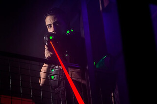 Una partida de Laser Game para 2 en Laser Game Evolution en Castellón de la Plana