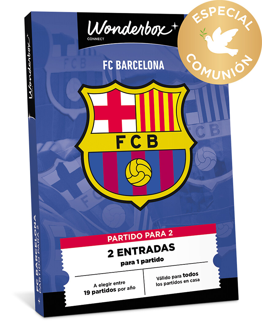 Especial Comunión: FC Barcelona - 2 entradas