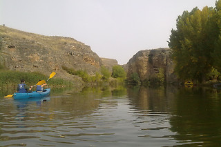 Una experiencia de piragüismo para 4 personas en Duraventour en San Miguel de Bernuy (Segovia)