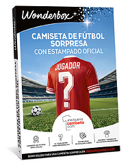 Camiseta de fútbol sorpresa con estampado oficial