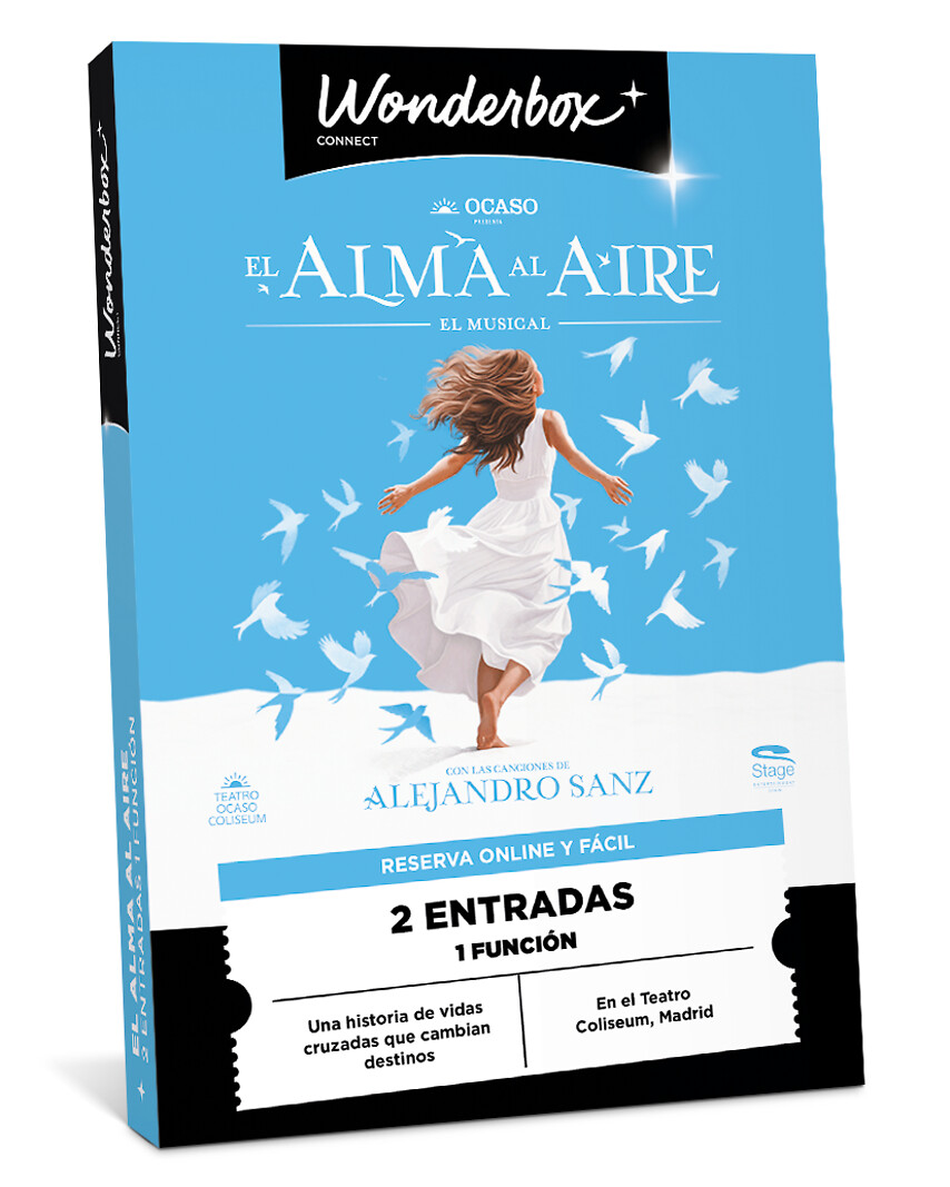 El Alma al Aire - 2 entradas