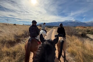 Un paseo a caballo para 2 en La Cuadra de Moncayo en San Martín de la Virgen del Moncayo (Zaragoza)