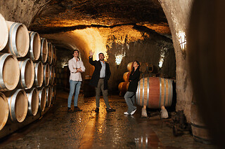 Una visita a la bodega y a los viñedos con cata y menú degustación para 2 en Viñedos y Bodegas Sierra Cantabria en Páganos - Laguardia (Álava)