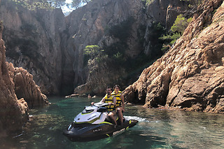 Una ruta en moto acuática para 1 o 2 en Palamós Boats en Palamós (Girona)