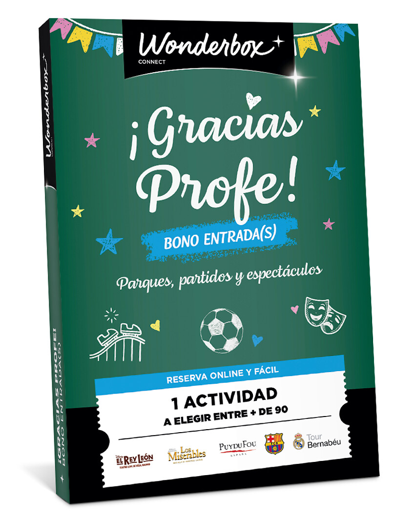 Bono Entradas ¡Gracias Profe!