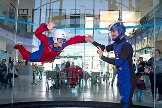 Túnel de viento Madrid Fly en Las Rozas de Madrid (Madrid)