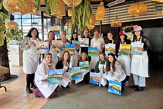 Una actividad Art & Wine para 2 en Art Wine by H e