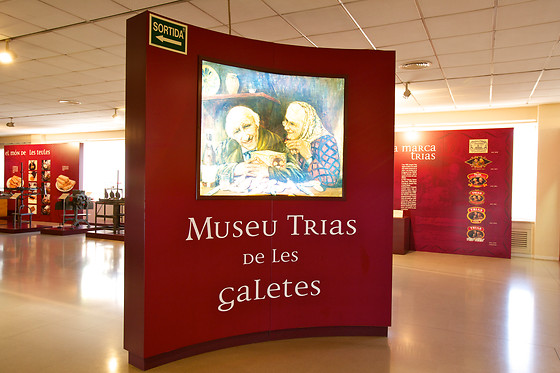 Una visita al Museo de la Galleta y degustación para 4 en Fábrica de Galletas Trias en Santa Coloma de Farners (Girona)