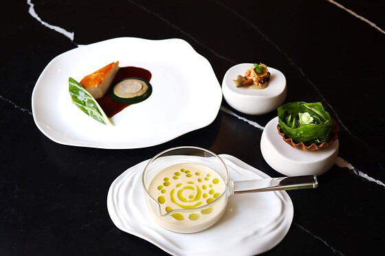 Una comida o cena gourmet para 2 en Restaurante Allégorie en Madrid