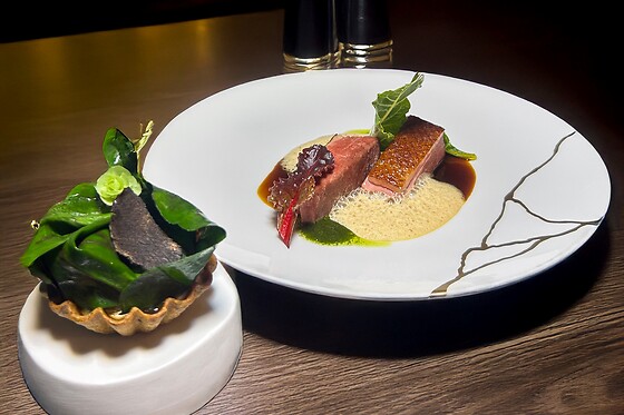 Una comida o cena gourmet para 2 en Restaurante Allégorie en Madrid