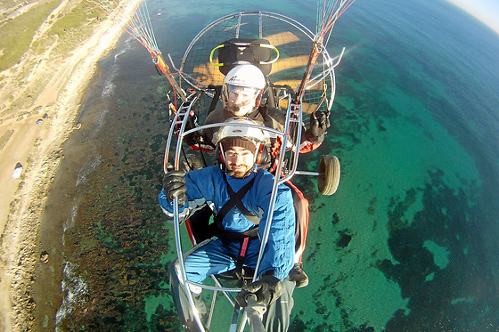 Un vuelo en parapente biplaza para 1 en Parapente Santa Pola en Santa Pola (Alicante)