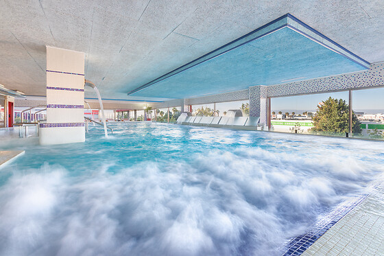 Un acceso al circuito spa para 1 en Hotel FrontAir Congress en Sant Boi de Llobregat (Barcelona)