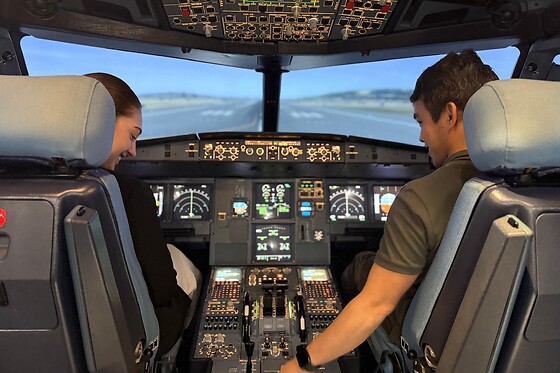 Una experiencia de simulación de vuelo en AIRBUS 320 o BOEING 737 para 1 a 4 personas en BAA Training Spain en Gavà (Barcelona)