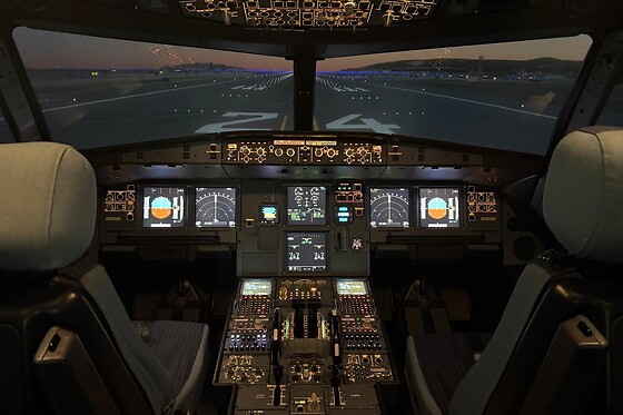 Una experiencia de simulación de vuelo en AIRBUS 320 o BOEING 737 para 1 a 4 personas en BAA Training Spain en Gavà (Barcelona)