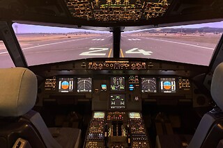 Una experiencia de simulación de vuelo en AIRBUS 320 o BOEING 737 para 1 a 4 personas en BAA Training Spain en Gavà (Barcelona)