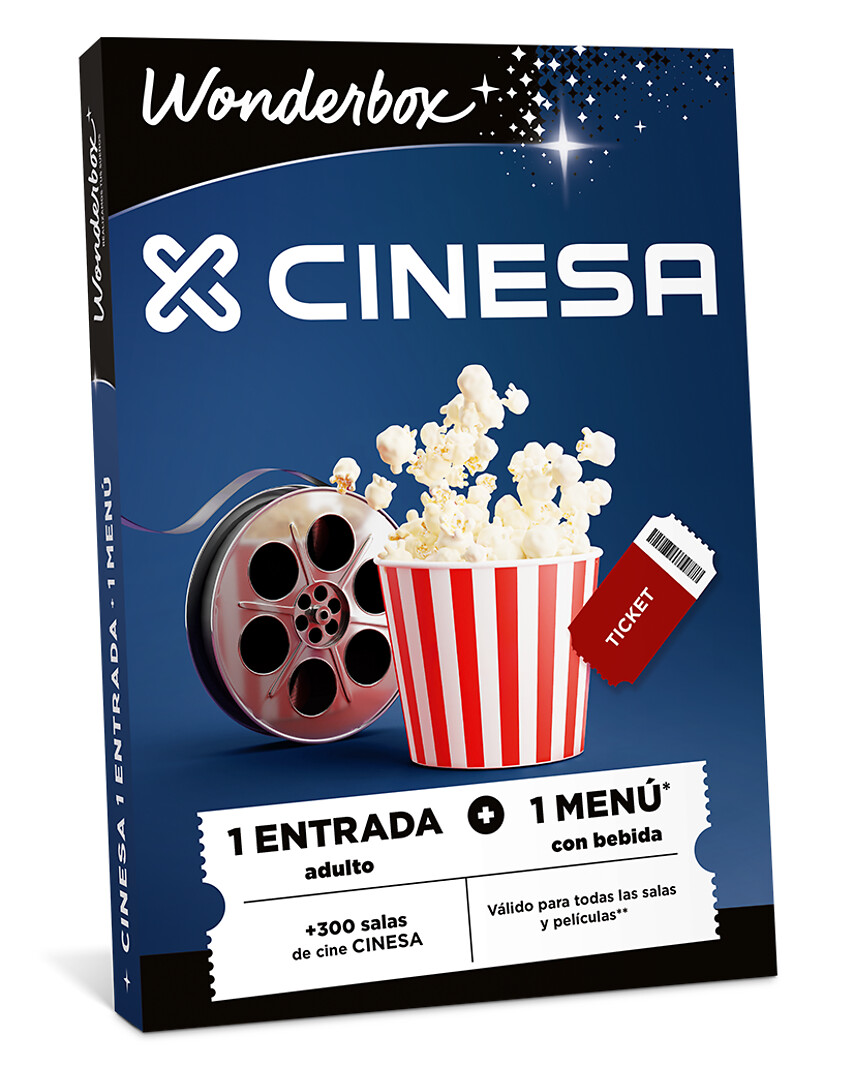 Cine + menú para 1 persona
