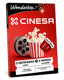 Cine + menú para 2 personas
