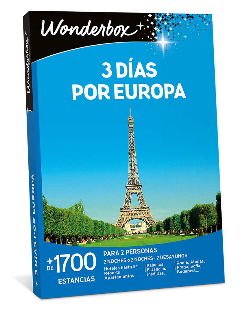 3 días por Europa