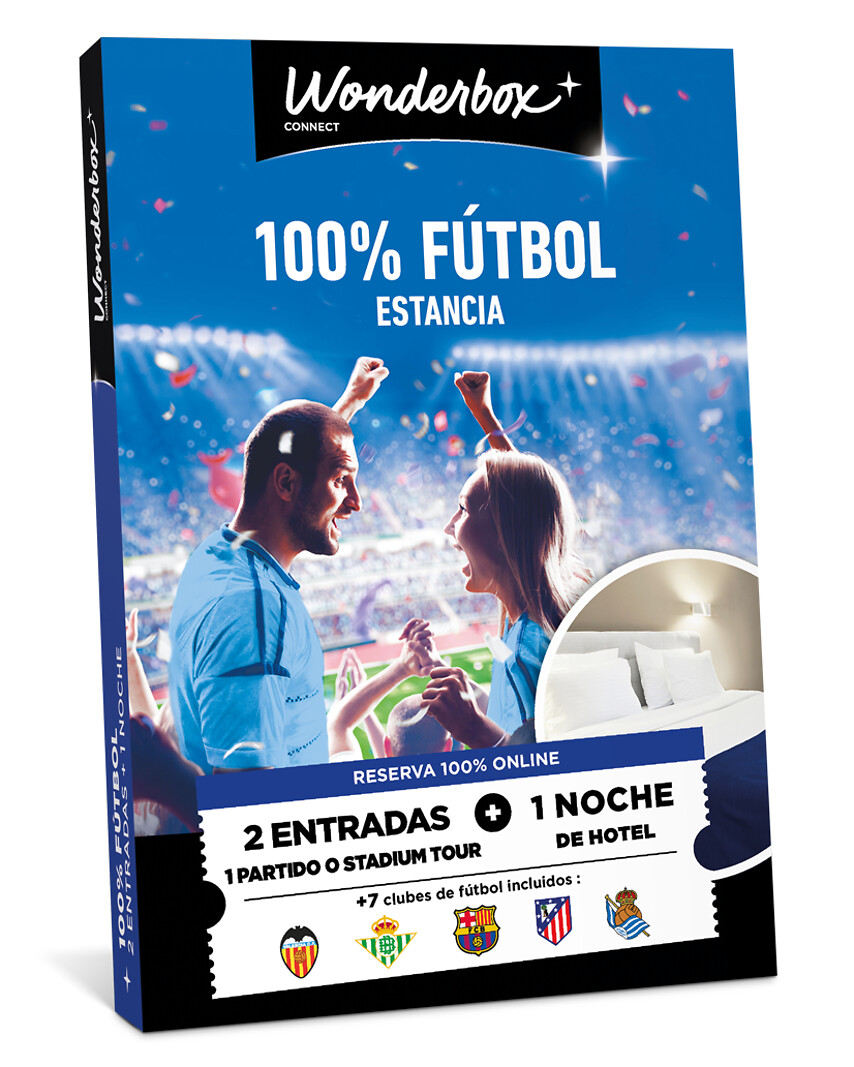 100% Fútbol – 1 partido + 1 noche