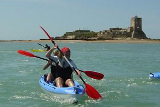 Alquiler de kayak individual en Chiclana (Cádiz)