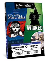 Multi-Espectáculo - Wicked / Los Miserables + 1 noche