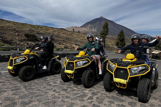 Un tour en Quad por el Teide para 1 en Click and Quads en Puerto de la Cruz (Santa Cruz de Tenerife)