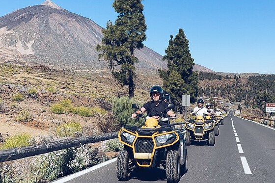 Un tour en Quad por el Teide para 1 en Click and Quads en Puerto de la Cruz (Santa Cruz de Tenerife)