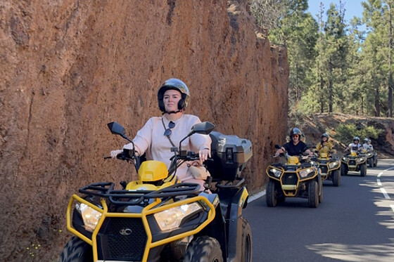 Un tour en Quad por el Teide para 1 en Click and Quads en Puerto de la Cruz (Santa Cruz de Tenerife)