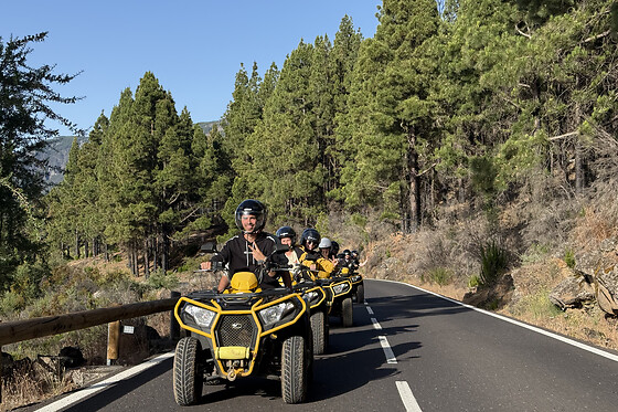 Un tour en Quad por el Teide para 1 en Click and Quads en Puerto de la Cruz (Santa Cruz de Tenerife)