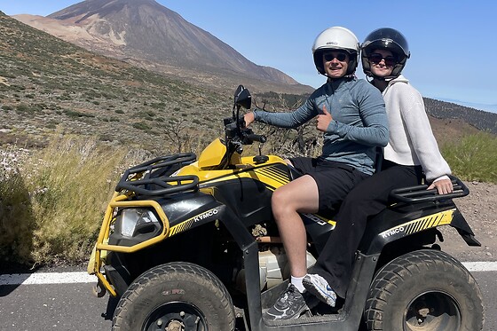 Un tour en Quad por el Teide para 1 en Click and Quads en Puerto de la Cruz (Santa Cruz de Tenerife)