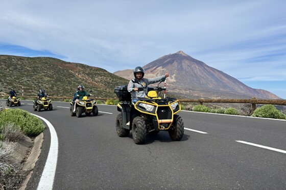 Un tour en Quad por el Teide para 1 en Click and Quads en Puerto de la Cruz (Santa Cruz de Tenerife)