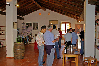 Una visita a la bodega y los viñedos seguida de cata de 3 vinos con aperitivo para 2 en Bodega Vera de Estenas en Utiel (Valencia)