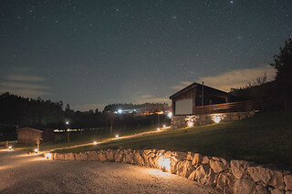 Una noche en cabaña Setentrión o Nordeste con experiencia bienestar para 2 en O Recuncho Do Sor en O Baqueiro (A Coruña)