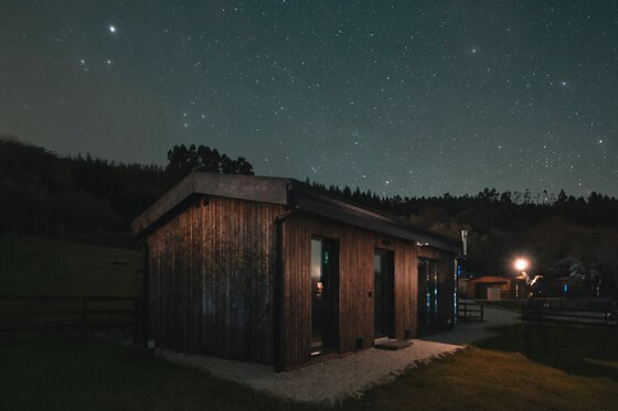 Una noche en cabaña Setentrión o Nordeste con experiencia bienestar para 2 en O Recuncho Do Sor en O Baqueiro (A Coruña)