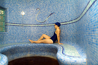 Una noche con experiencia bienestar en Palloza para 2 en Hotel Balneario Río Pambre en Sambreixo (Lugo)