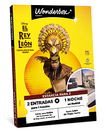 El Rey León - 2 entradas + 1 noche