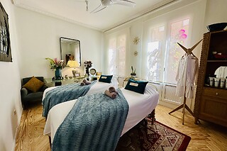Un masaje relajante aromaterapia para 1 en Iralaultima's Beauty en Madrid