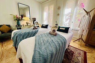 Un masaje relajante aromaterapia para 1 en Iralaultima's Beauty en Madrid