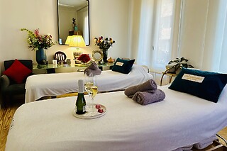 Un masaje relajante aromaterapia para 1 en Iralaultima's Beauty en Madrid