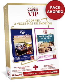 Mil & una noches exquisitas + spa & masaje para dos